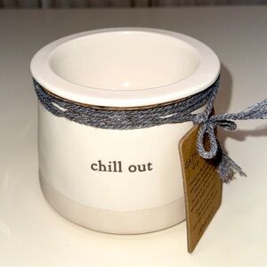 Demdaco White Chill Out Dip Chiller 2 Piece Set